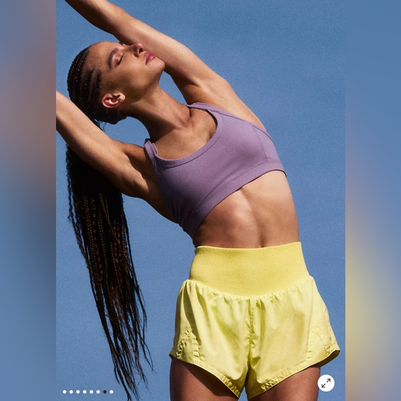 FP Movement Carpe Diem Shorts in Sour Citrus - Picture 1 of 6